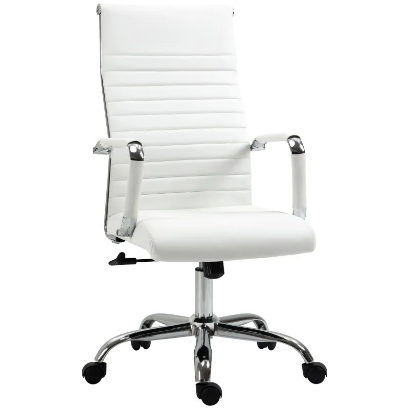 Cadeira de escritório giratória Vinsetto com altura ajustável 54x62x104-114 cm