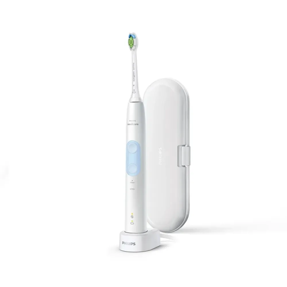 Escova de Dentes Elétrica Philips Sonicare ProtectiveClean 4500 Branca - HX6839/28