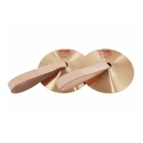Pratos Paiste 2002 Accent 4" com correias (par)