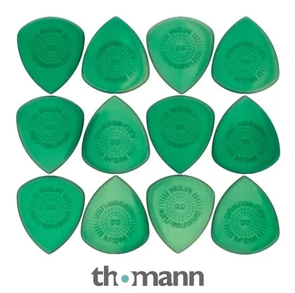 Dunlop Flow Jumbo Picks 2.00 green