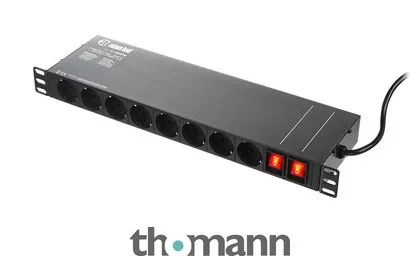 Adam Hall 874716 Power Strip 1 U 19"