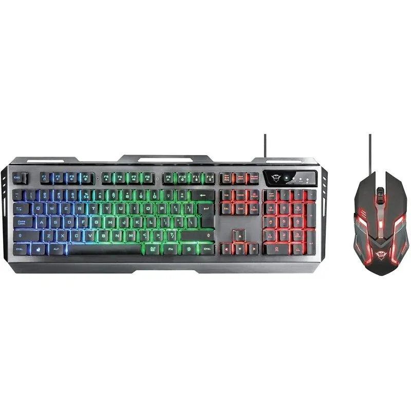 Trust GXT 845 Tural Combo Teclado + Rato Gaming