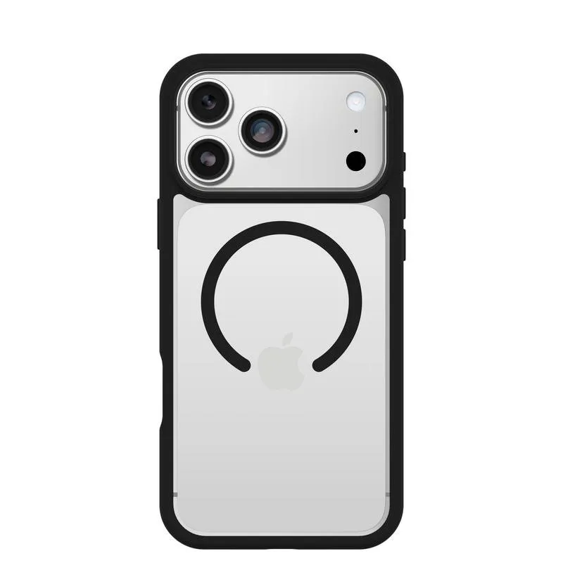 Funda para móvel OtterBox React MagSafe Cover plástico preto transparente para iPhone 17 Pro Max