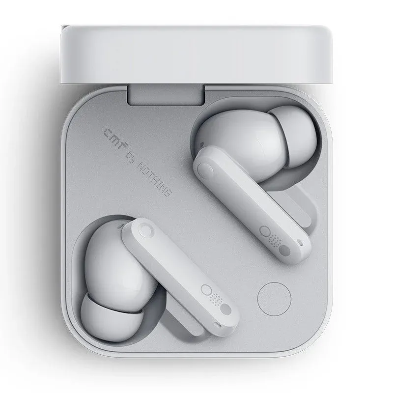 Auriculares True Wireless Bluetooth CMF by Nothing Buds Pro 2 - Cinza Claro