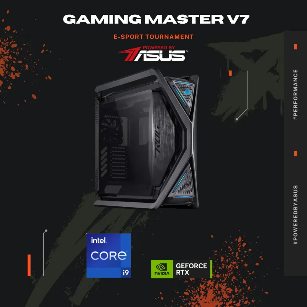 Computador Gaming Master V7 Powered By ASUS Intel Ultra 9 285K 64GB 2TB SSD RTX 5090