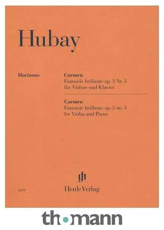 Henle Verlag Hubay Carmen Violine