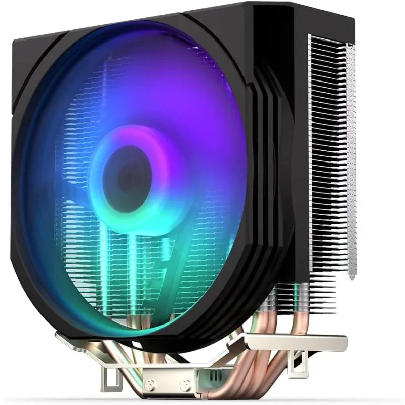 Cooler CPU Endorfy Spartan 5 Max ARGB 4 Pipes 120mm Cooler de CPU Preto