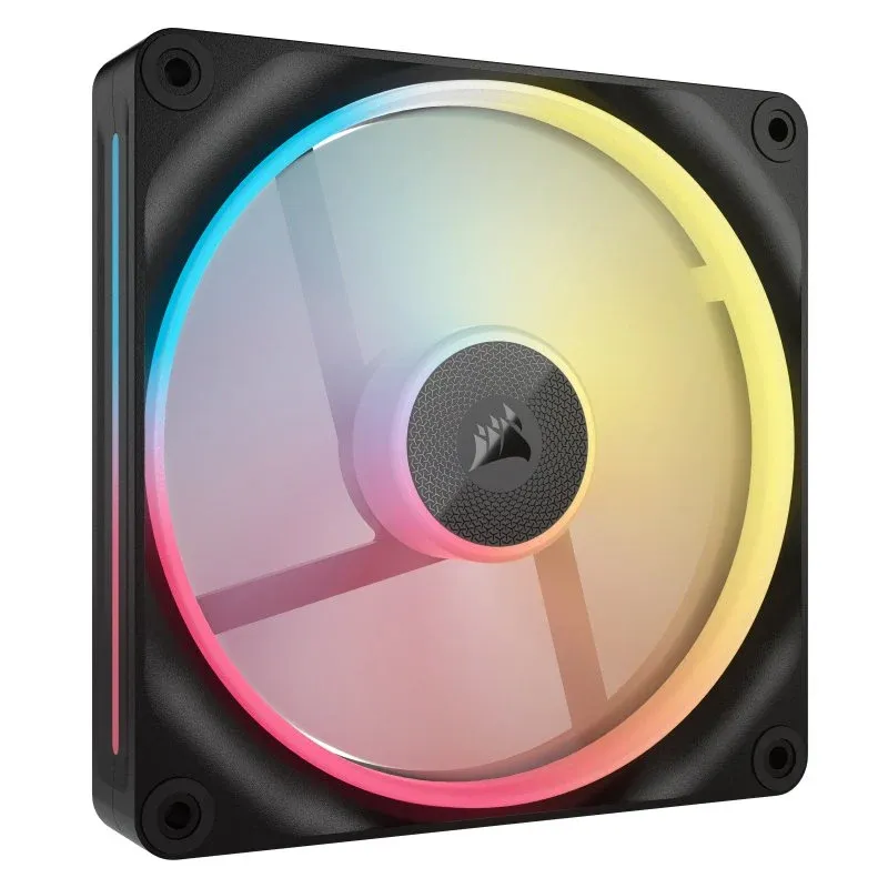 Ventoinha Suplementar Corsair iCUE LINK LX140-R RGB PWM 140mm Preta