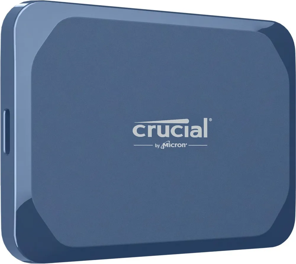 Disco Rígido Crucial X10 1TB SSD Externo USB3.2 Gen2x2 2100 MB/s IP65 Azul