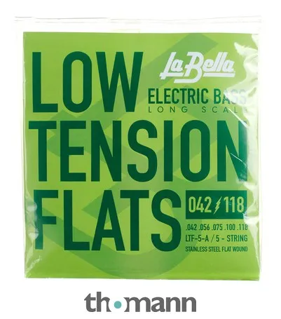 La Bella LTF-5A Bass LowTension Flats L