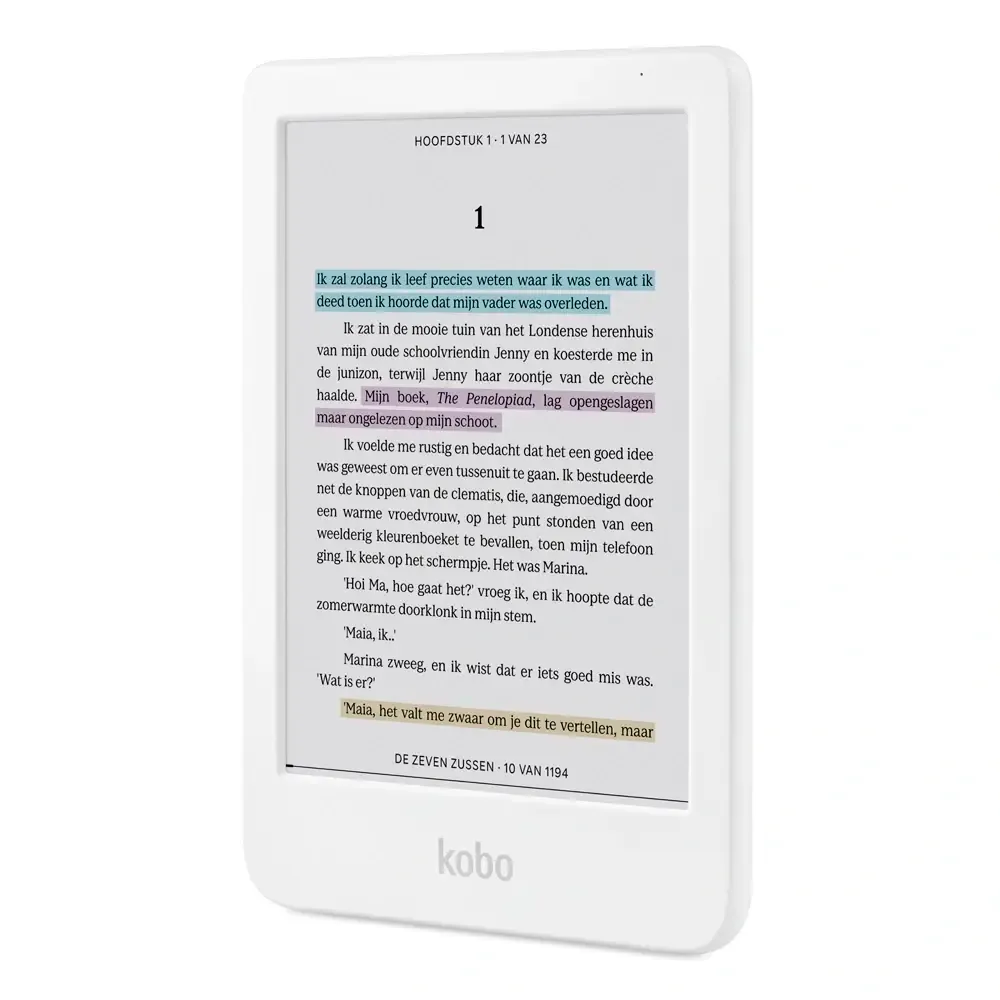 eReader Kobo Clara 6 Colour 16GB Wi-Fi Branco