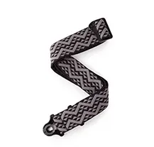 Correia Guitarra D'Addario 50BAL03 Auto Lock Geometric Black