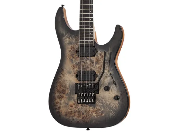 Schecter C-6 Pro FR Charcoal Burst