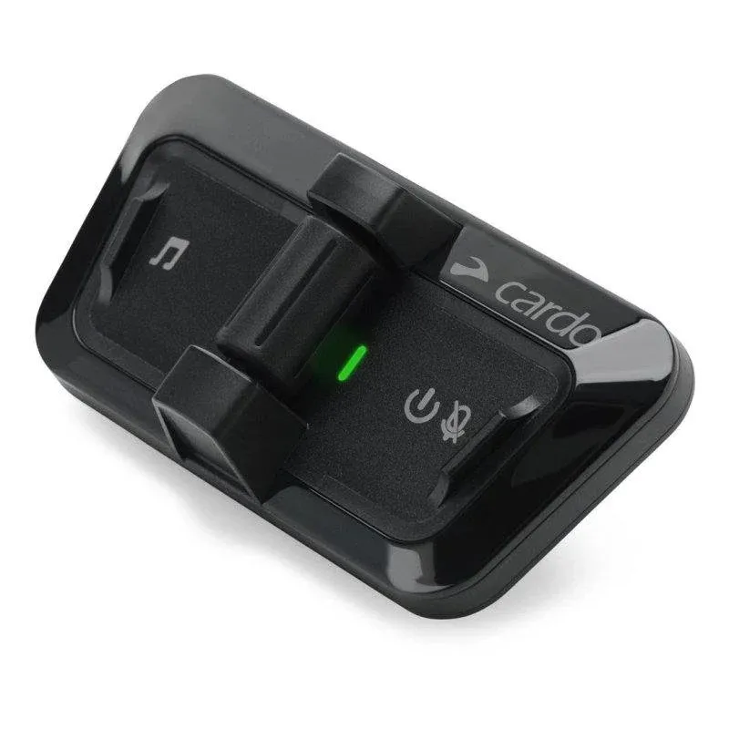 Auriculares Cardo Outdoor Intercomunicador Bluetooth 5.2 para capacete, IP67, pretos