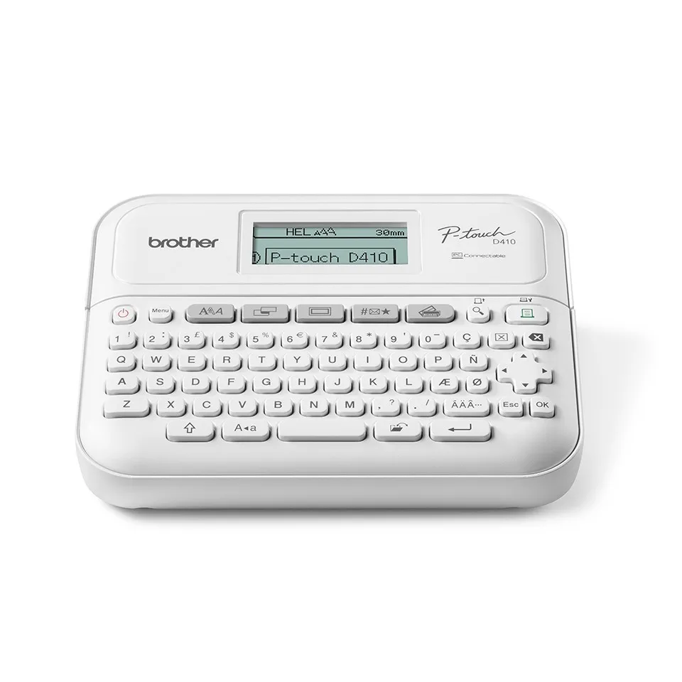 Brother PT-D410VP impressora de etiquetas ZINK (Zero-Ink) PTD410VPYJ1