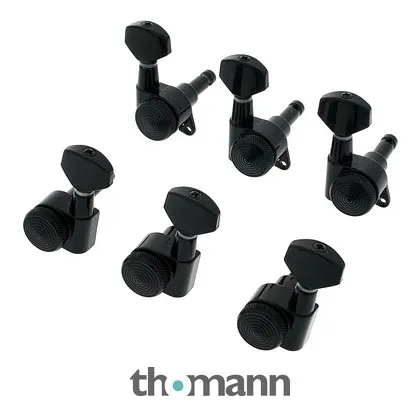 Harley Benton Parts Locking Tuners 3R/3L BK