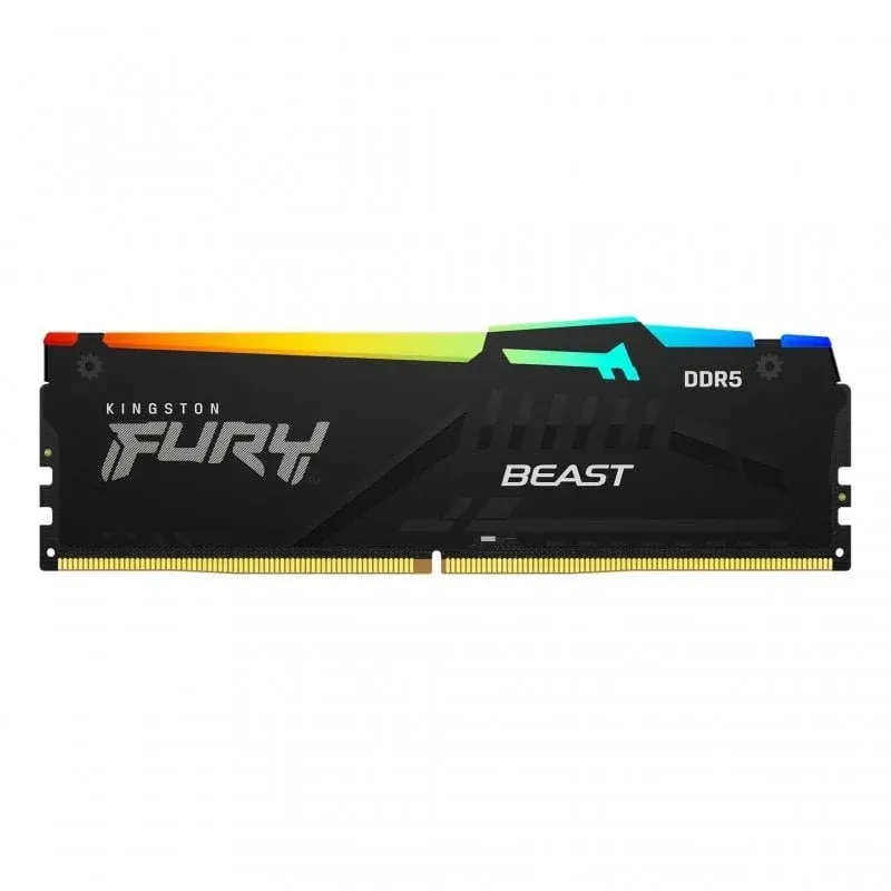Memória RAM Kingston Fury Beast DDR5 RGB 6000Mhz 32GB CL36 AMD EXPO
