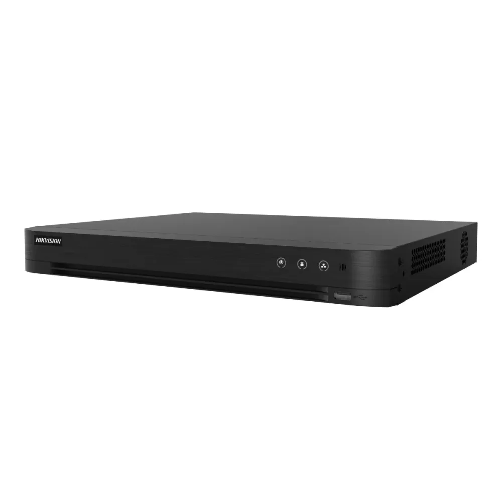 Gravador DVR Hikvision Pro 5 em 1 4 Canais 8x IP HDTVI / HDCVI / AHD / CVBS