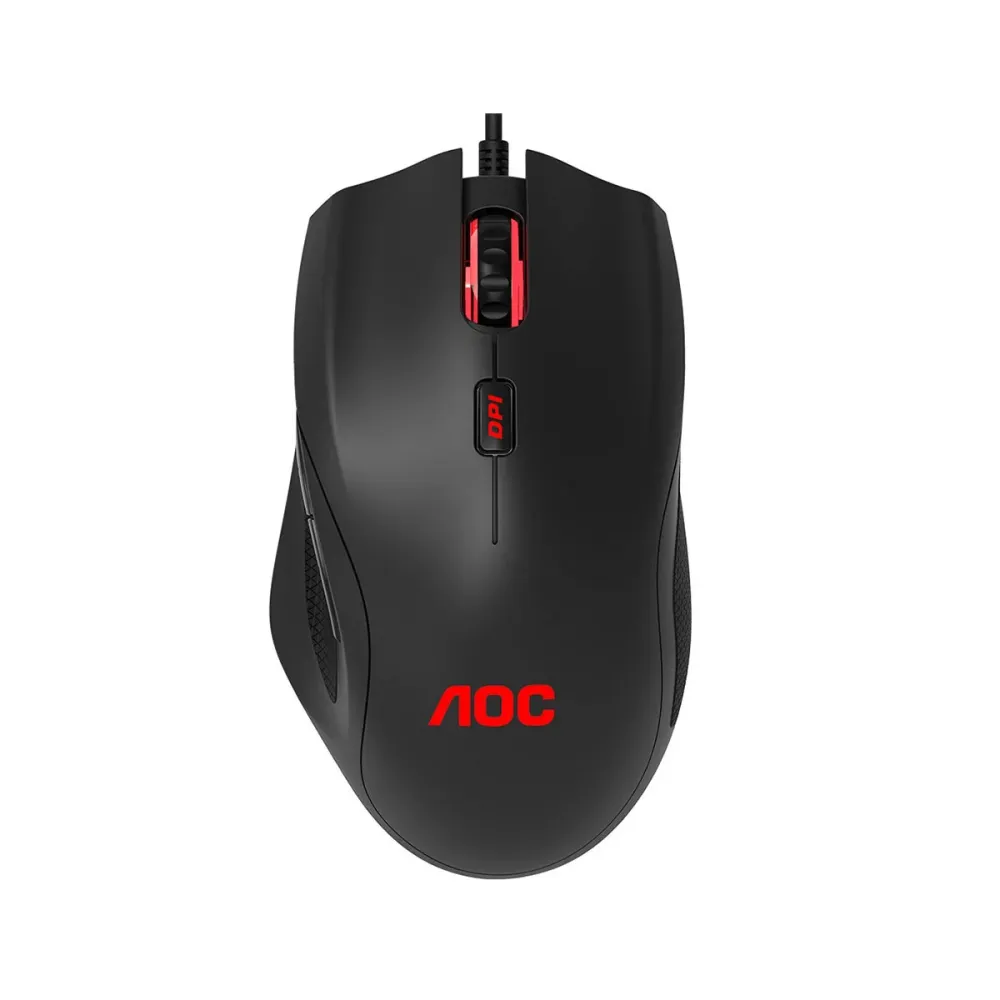 Rato Óptico AOC Gaming GM200 Wired 4200DPI RGB Preto