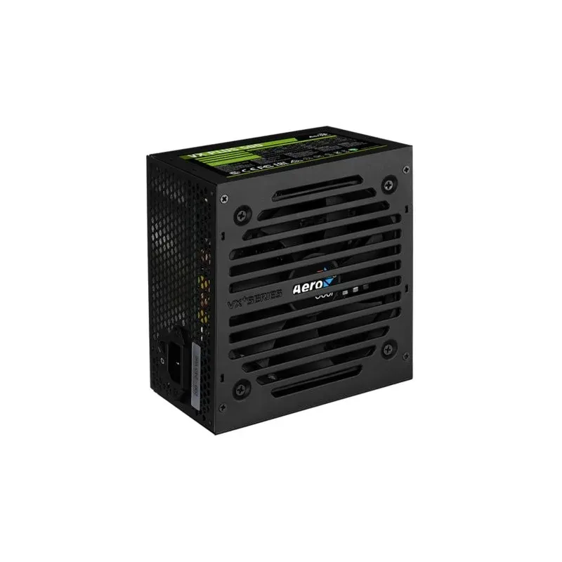 Fonte Alimentação Aerocool VX Plus 500 Fonte de Alimentação ATX 500W com Ventoinha 120mm