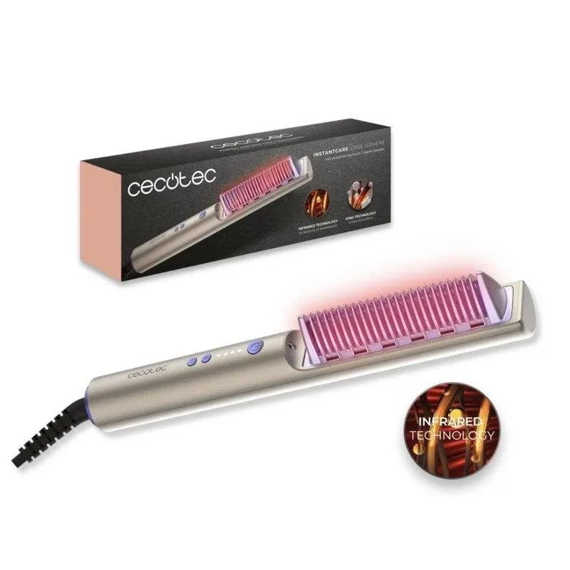 Escova Alisador Cabelo InstantCare Lisse iSphere CECOTEC
