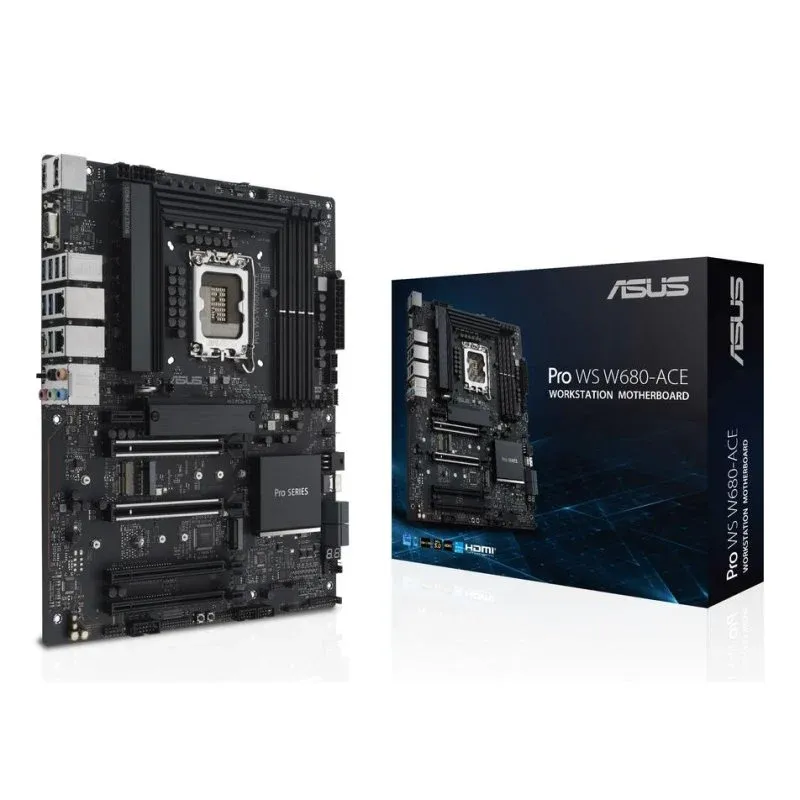 Motherboard ASUS PRO WS W680-ACE Intel W680 LGA 1700 DDR5 ATX 2.5GbE Thunderbolt