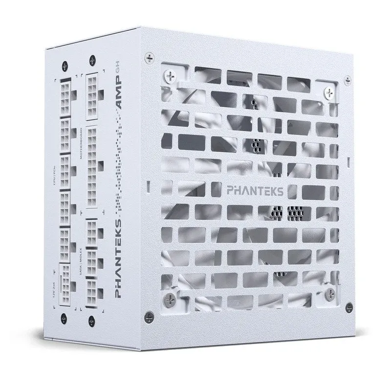Phanteks AMP GH Fonte de Alimentação 750W 80 Plus Gold Modular Branca