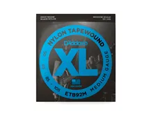 Jogo Cordas Baixo Elétrico D'Addario ETB92M Black Nylon 050-105