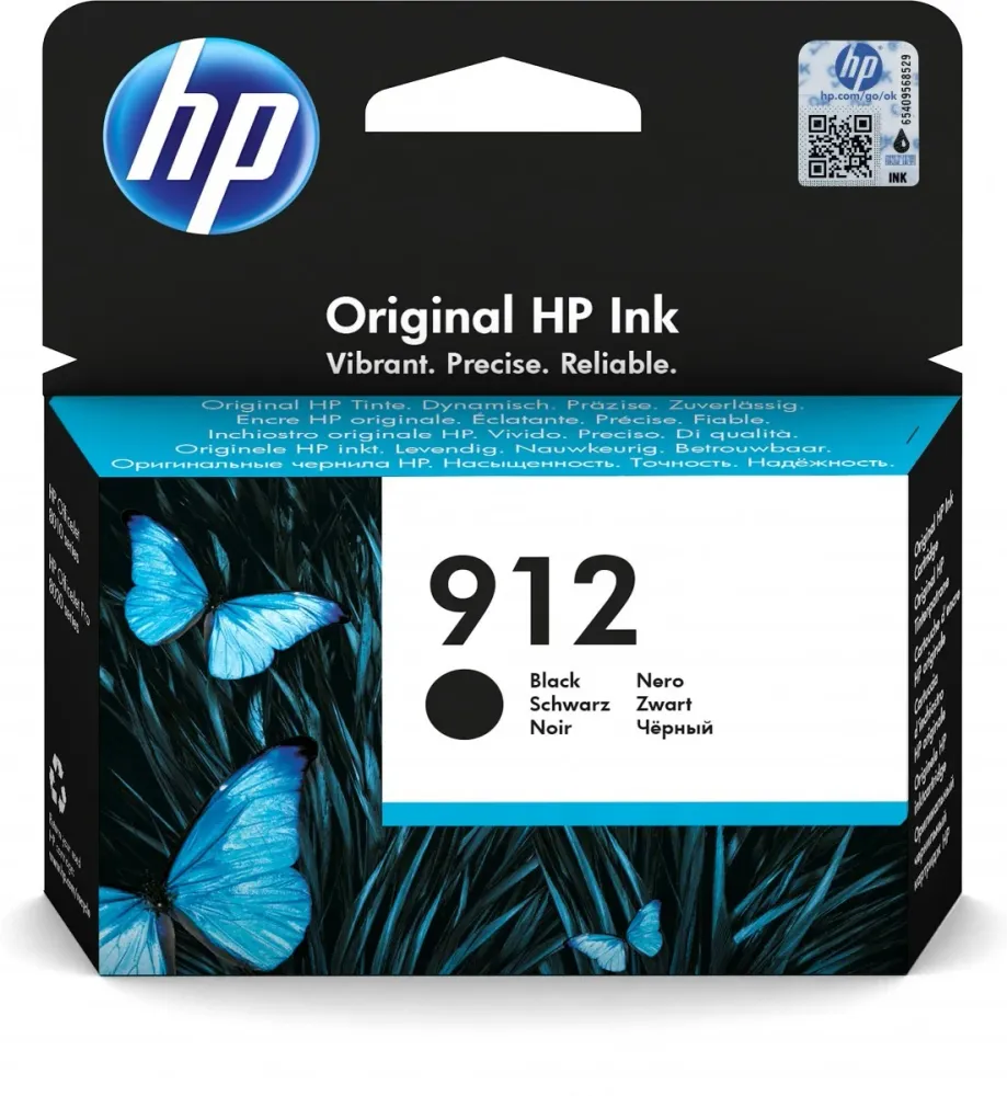 HP 912 Black Original Ink Cartridge 3YL80AE#BGY