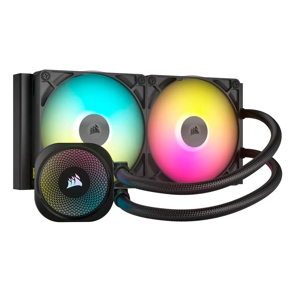Water Cooler CPU Corsair iCue Link Titan 280 RX RGB 280mm Preto