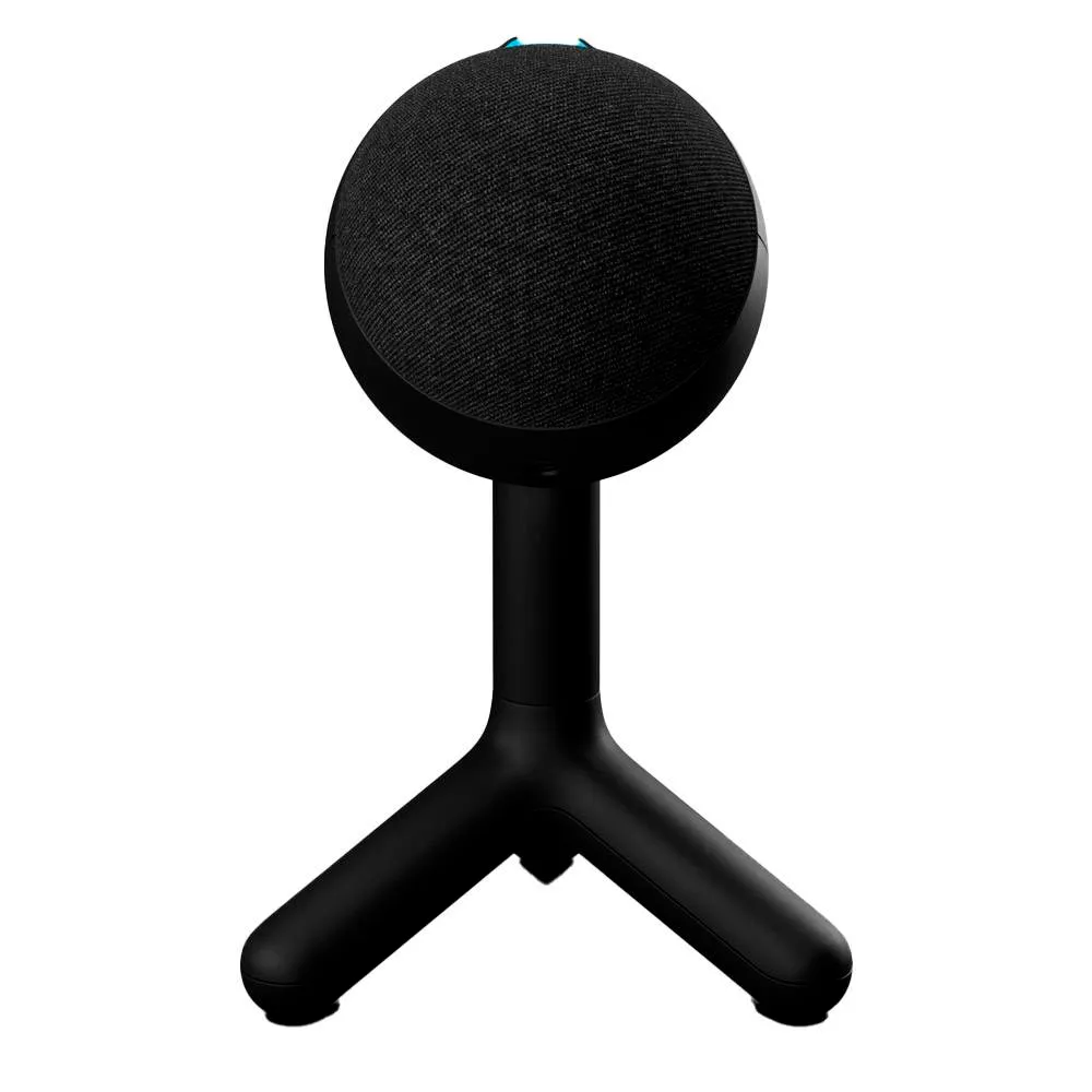 Microfone Condensador Cardióide Logitech G Yeti Orb RGB Lightsync 48Khz 24-bit USB Preto