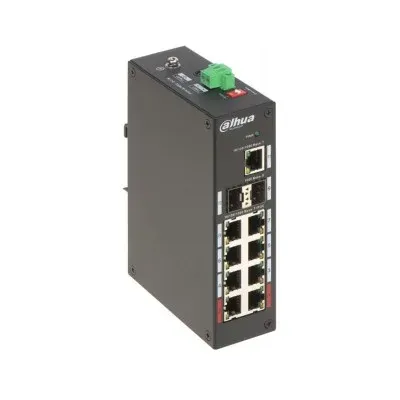 Switch PoE Dahua DH-PFS3211-8GT-120-V2 8 Portas 2x SFP 1x Uplink