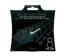 Jogo cordas guitarra elétrica Ibanez IEGS81 8 cordas 010-074