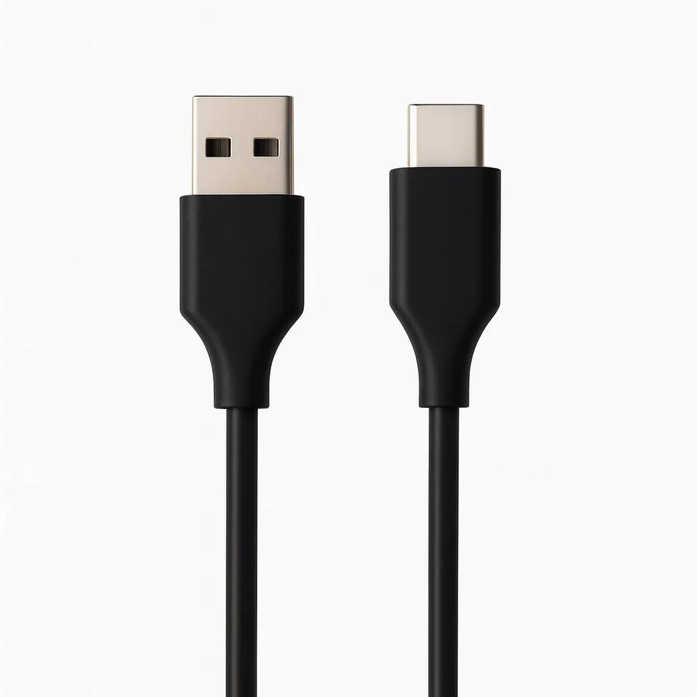 Cabo USB-A p/ USB-C Ewent EC1130 PD60W 480Mbps 1m Preto
