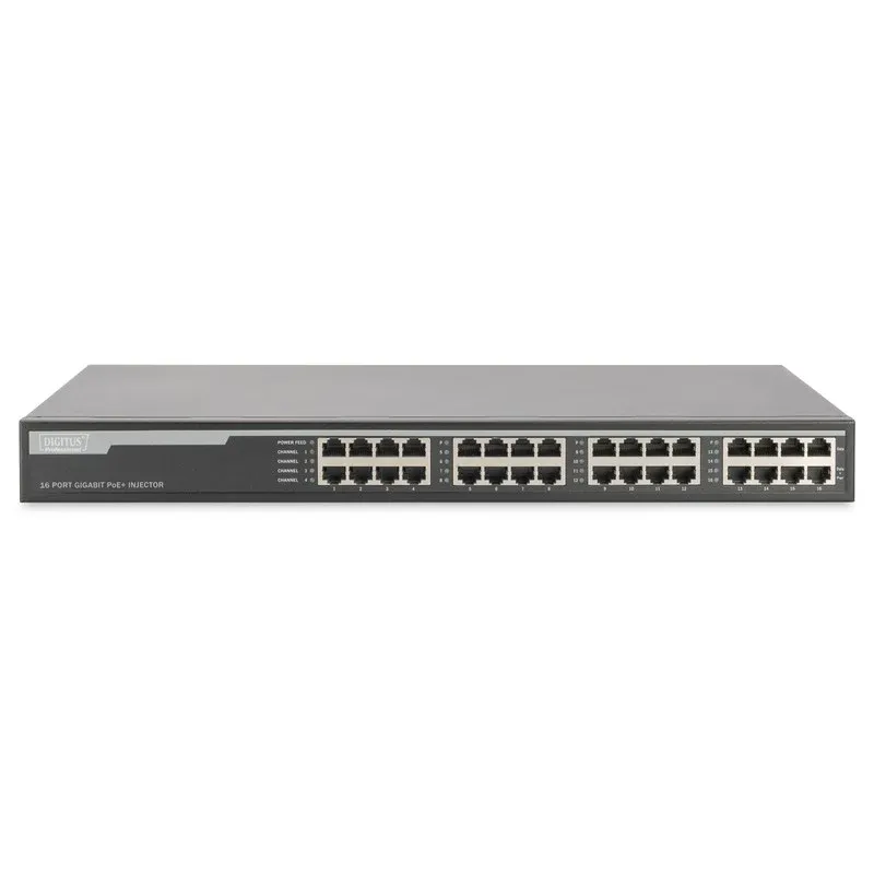 Digitus Injetor Gigabit PoE de 16 Portas