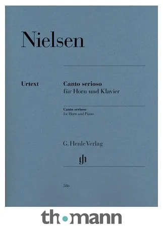 Henle Verlag Nielsen Canto Serioso for Horn