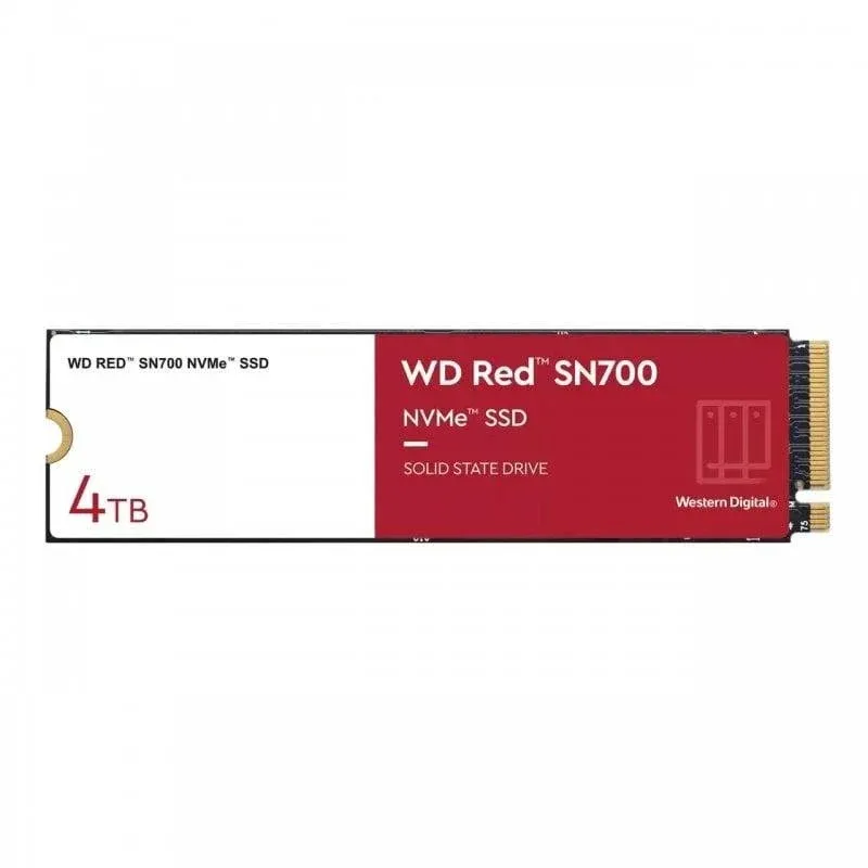 Disco Rígido Disco SSD Sandisk WD Red SN700 4TB M.2 NVMe PCIe 3.0 desempenho elevado
