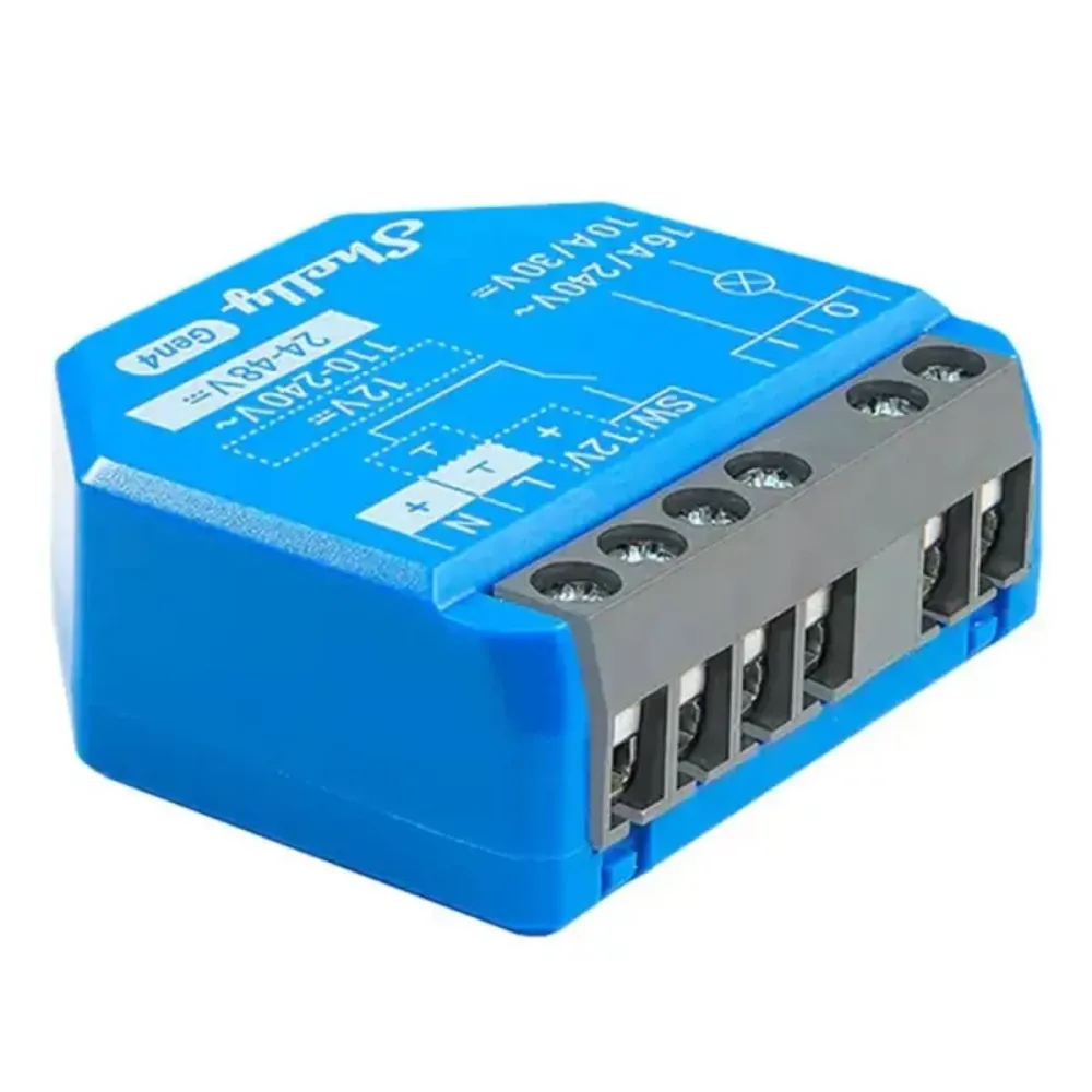 Módulo Automação Shelly 1 Gen4 Azul