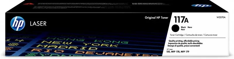 Toner 117A W2070A Preto HP