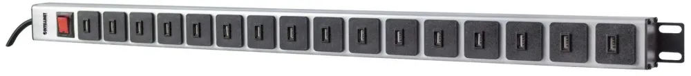 Intellinet Vertical Rackmount 16-Port USB-A Power Distribution 164498