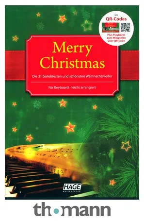 Hage Musikverlag Merry Christmas Keyboard