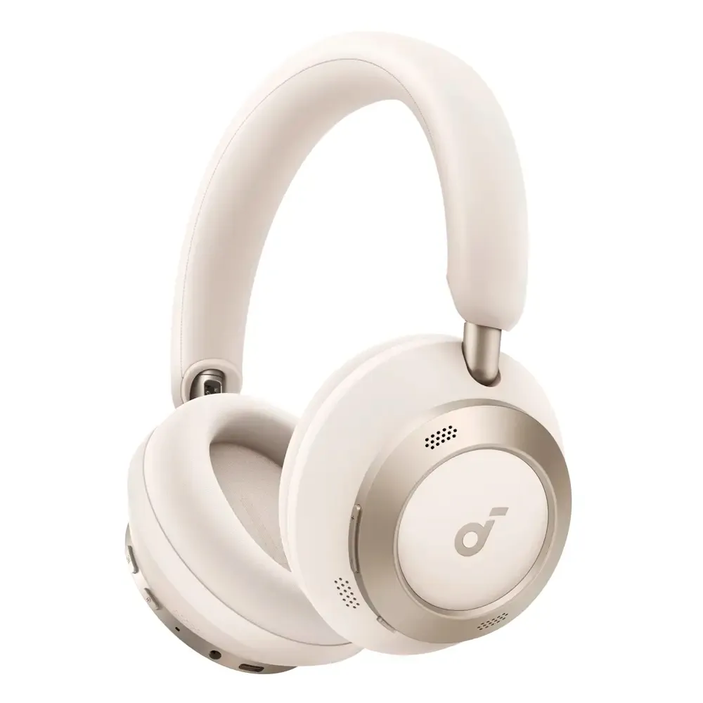 Headphones Anker Soundcore Space One Pro ANC Bluetooth Brancos