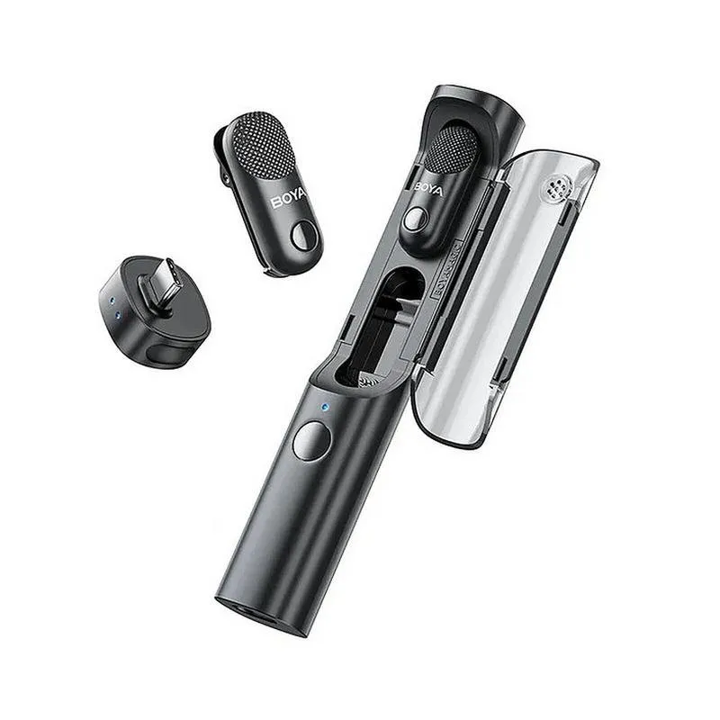 Microfone Boya Magic-05 USB-C omnidirecional com cancelamento de ruído AI 4 em 1