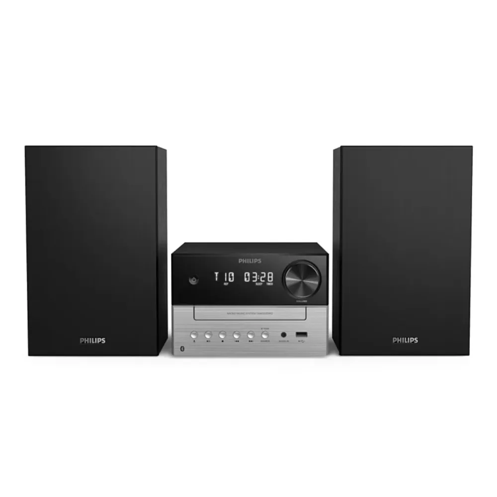 Aparelhagem Philips TAM3205M2/77 CD/USB/FM/Bluetooth 2.0 Preta