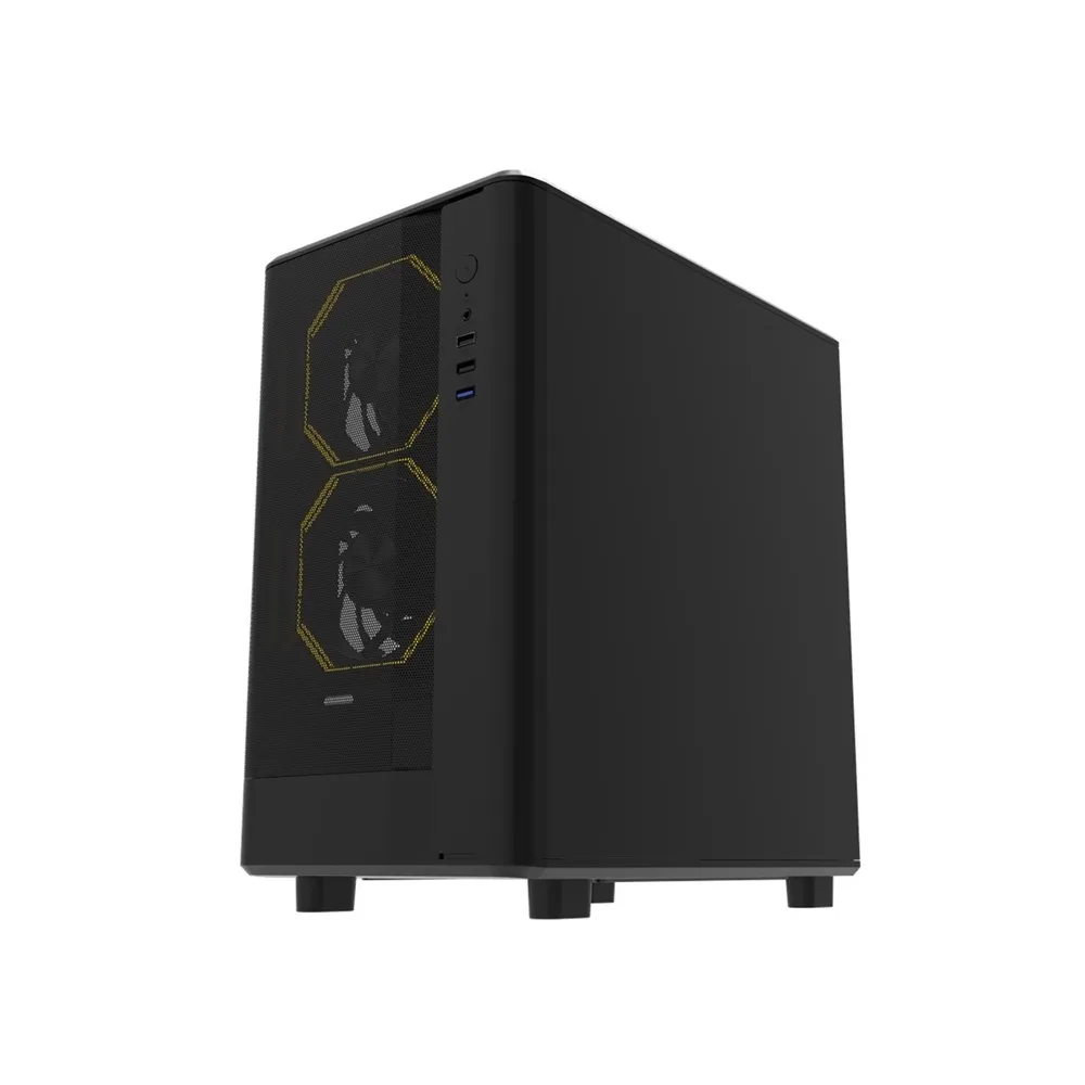Caixa Micro-ATX DB330M Mesh (Preto) - DARKFLASH