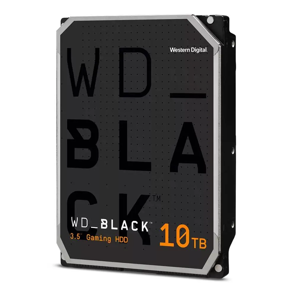 Disco Rígido 3.5 Western Digital WD Black 10TB 7200RPM 512MB Cache 267MB/s CMR Air SATA III 6Gb/s