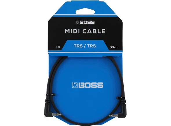 BOSS BCC-2-3535 Cabo MIDI Mini-jack TRS stereo 60cm Garantia Vitalícia