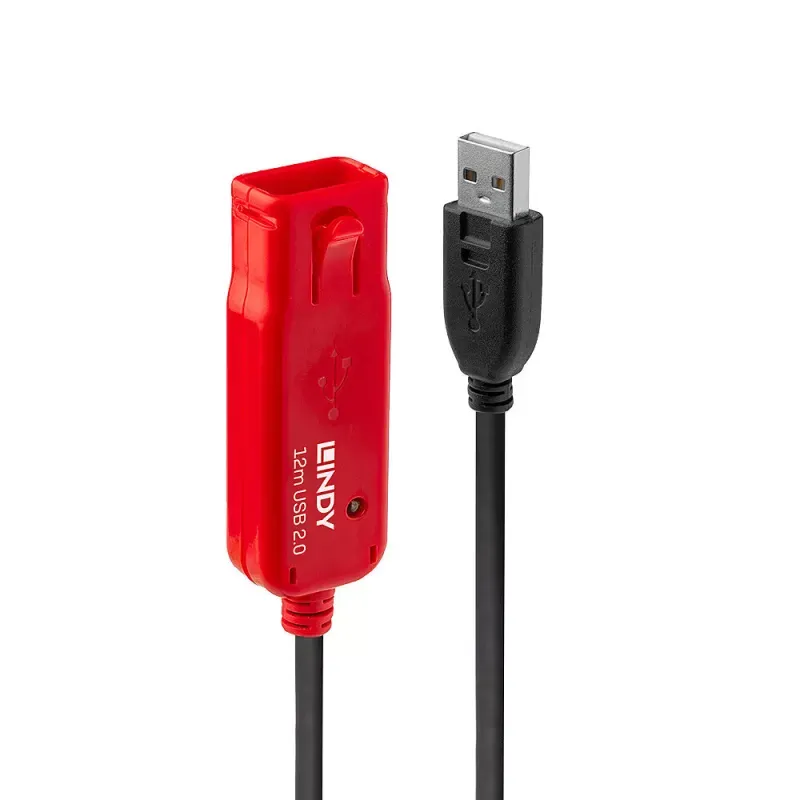 Cabo USB Lindy 42782 12m Preto