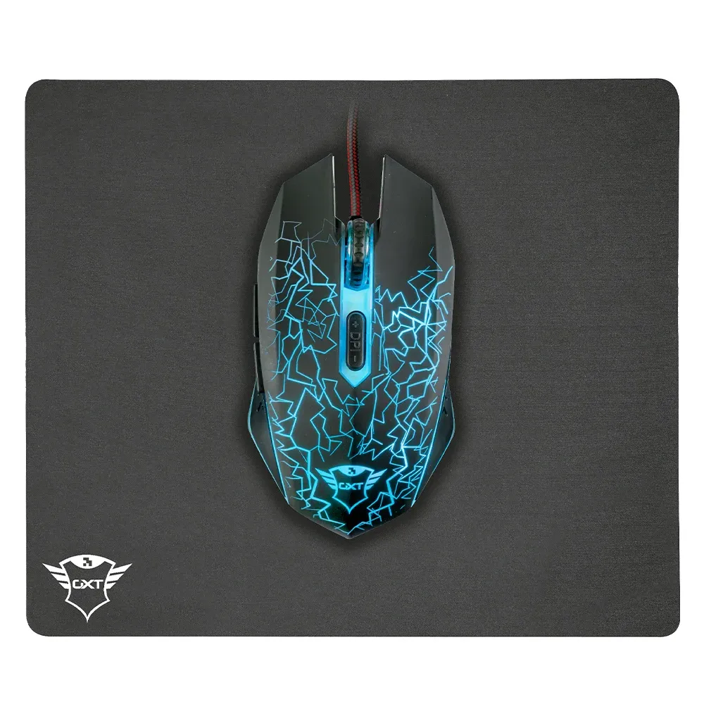 Rato + Tapete Trust GXT783 Izza Gaming