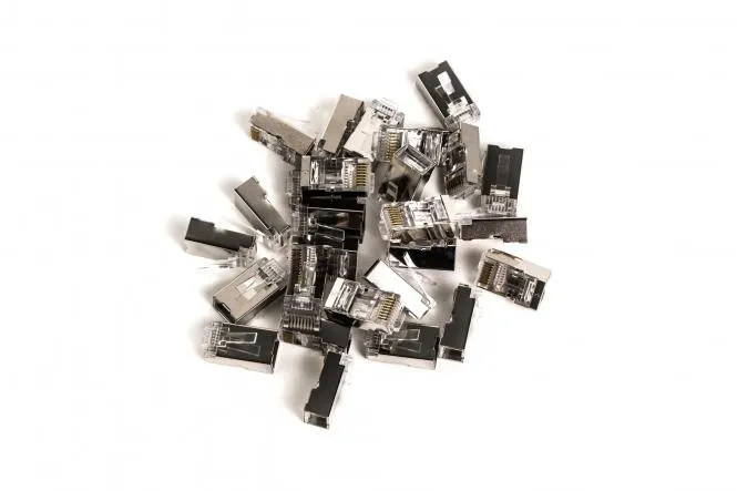 Digitus X-ML-6F-EZ conector RJ45 Cinzento, Transparente X-ML-6F-EZ